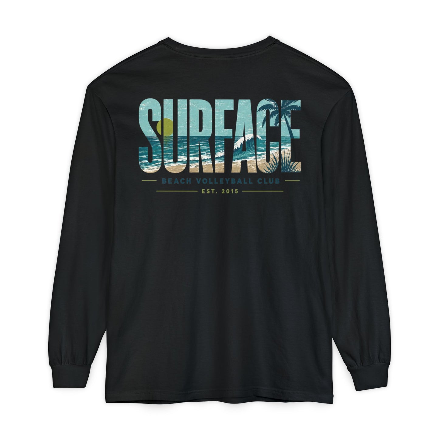 Surfside Beach Volleyball Club Long Sleeve Tee
