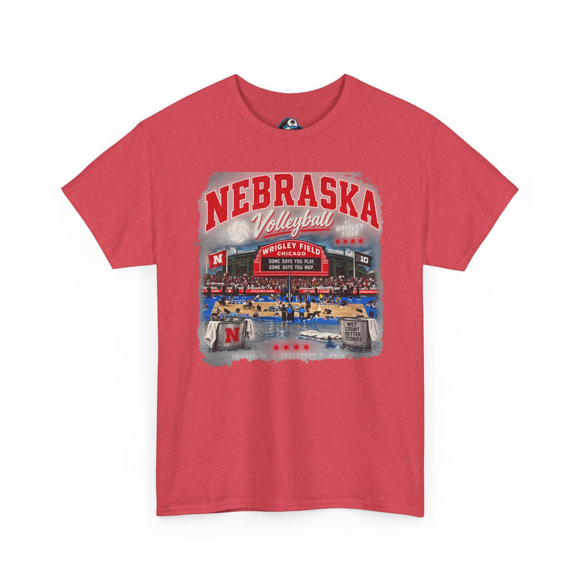 Nebraska Volleyball Stadium T-Shirt