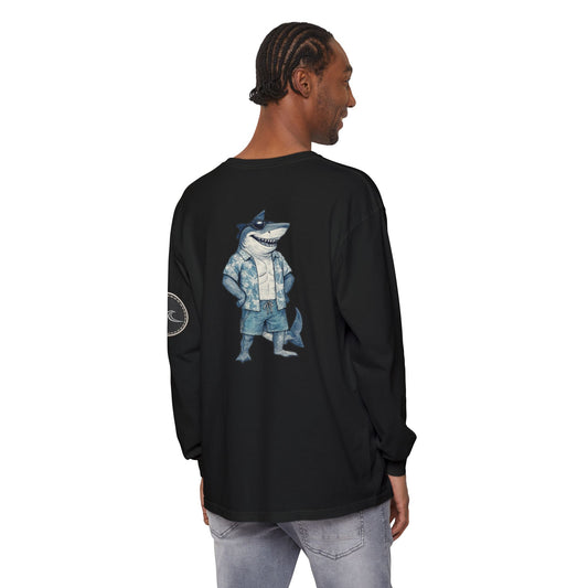 Surfache Shark Graphic Long Sleeve Tee