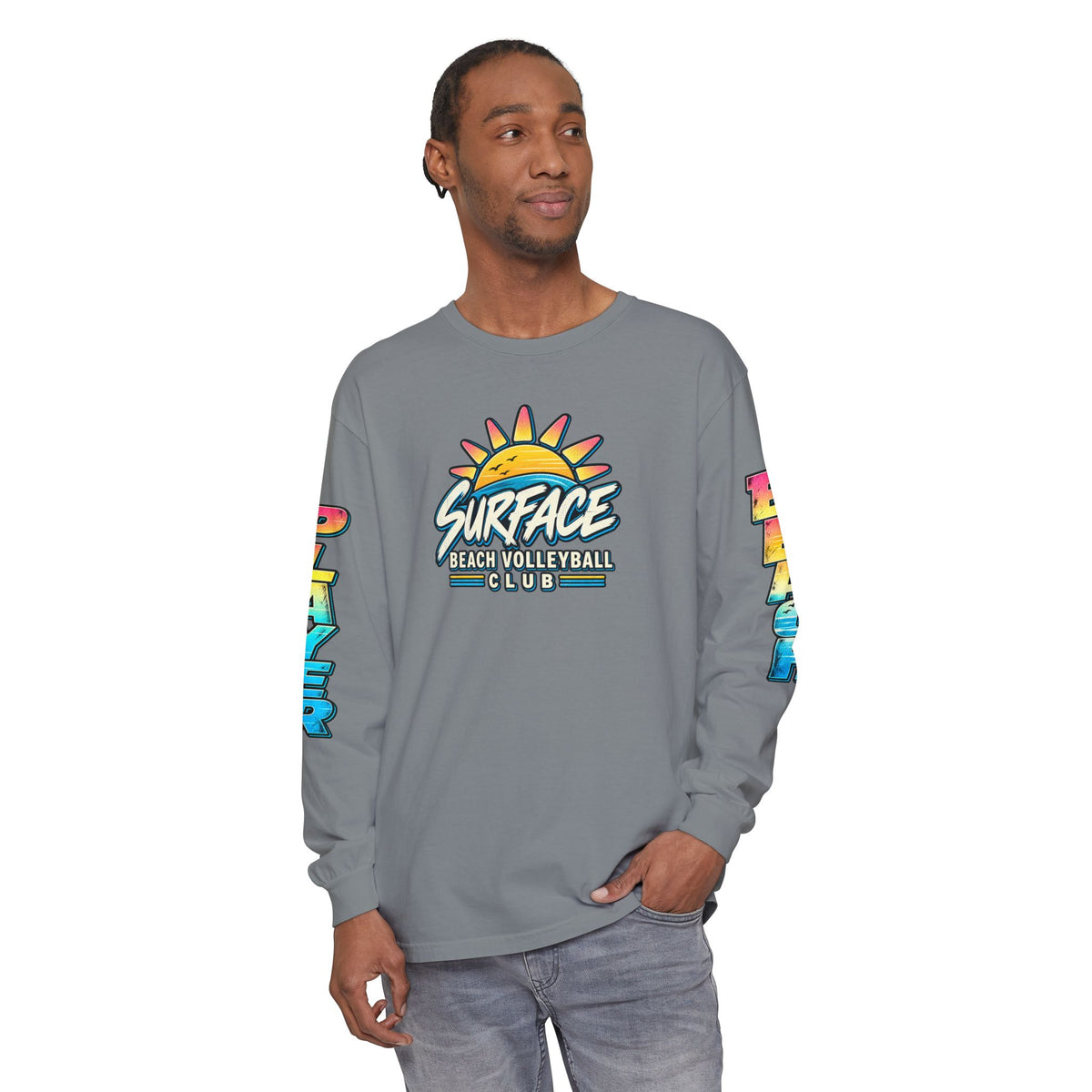 Surface Beach Volleyball Club 2027 Long Sleeve Tee