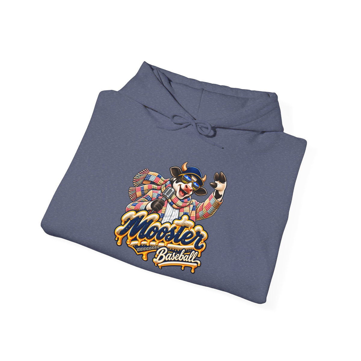 Mooster Baseball Moo Crew Graphic Hoodie