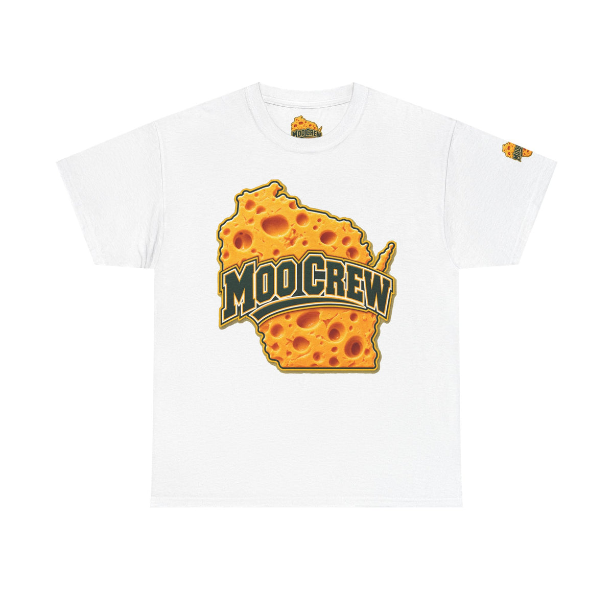 Moo Crew Cheese State Graphic T-Shirt