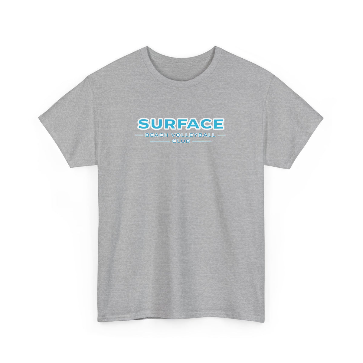 Surface Beach Volleyball Club T-Shirt — Coastal Sunset Volley Tee