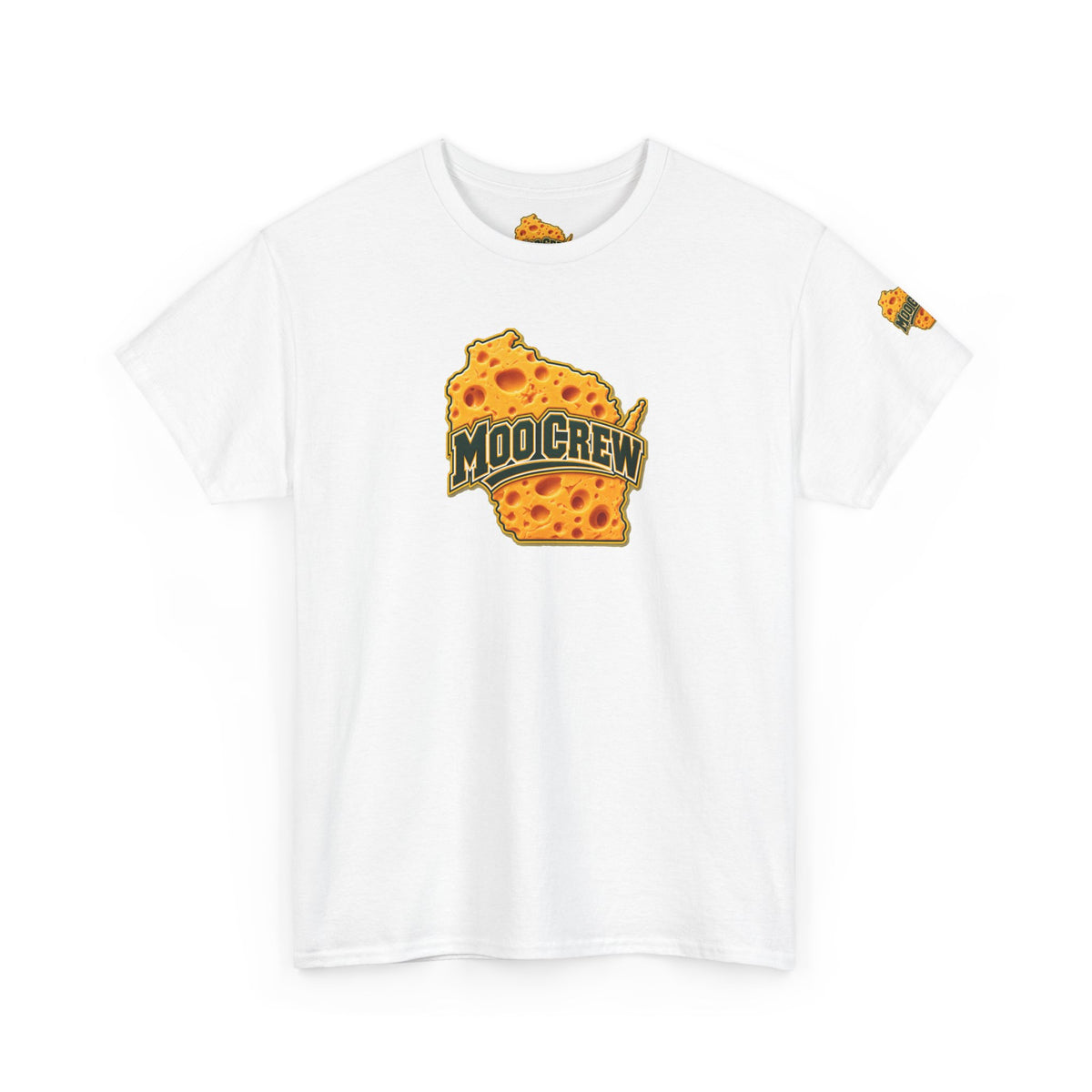 Moo Crew Cheese State Graphic T-Shirt