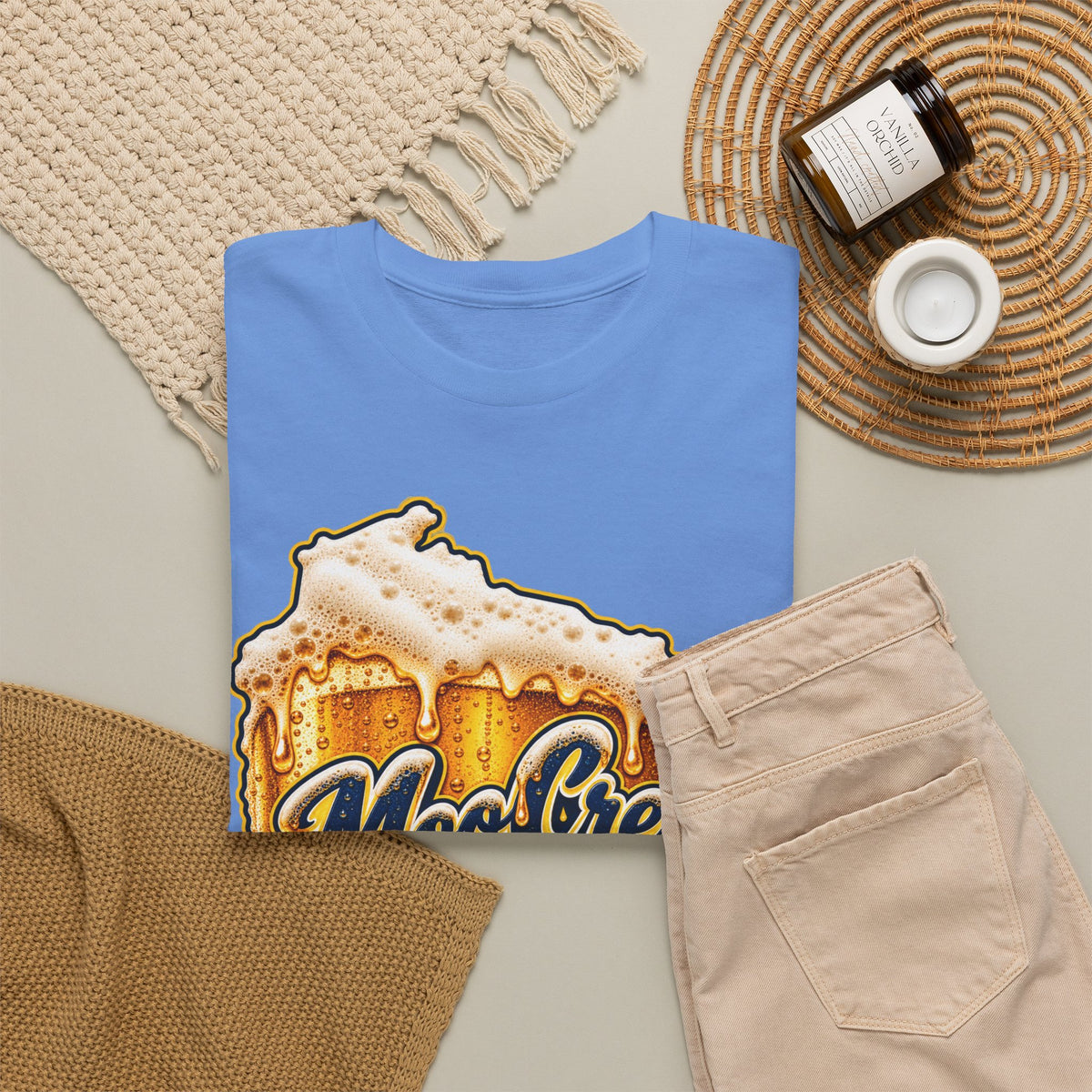 Moc Crew Beer Mug Graphic T-Shirt
