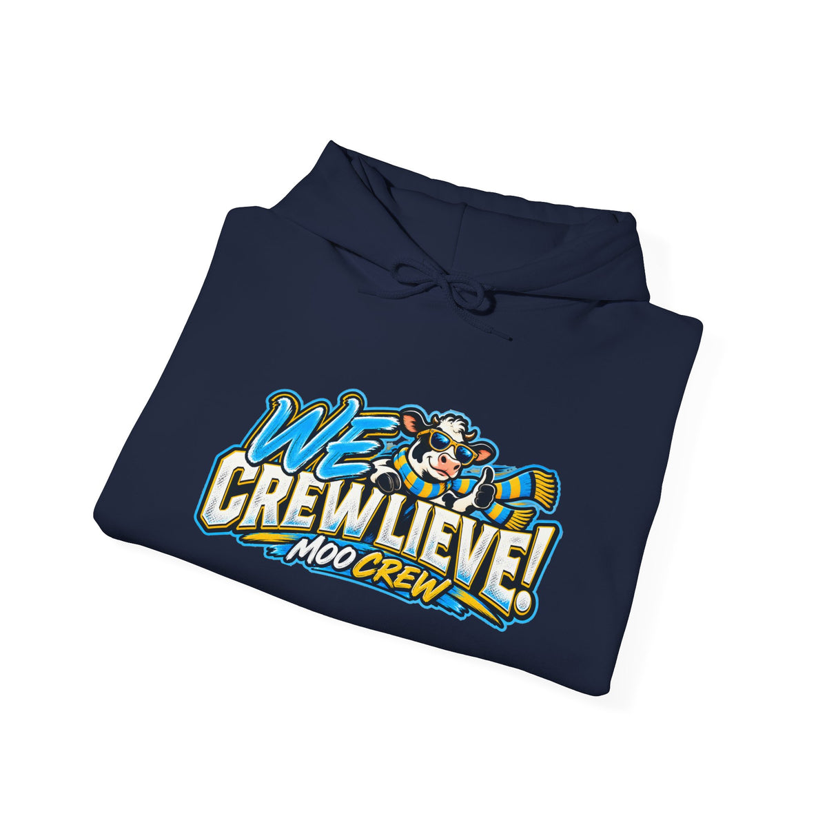 Moo Crew We Crewlieve Game Day Hoodie