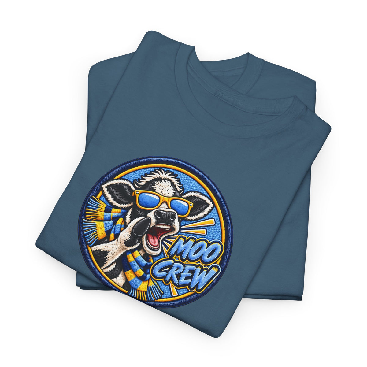 Moo Crew Cow Graphic T-Shirt