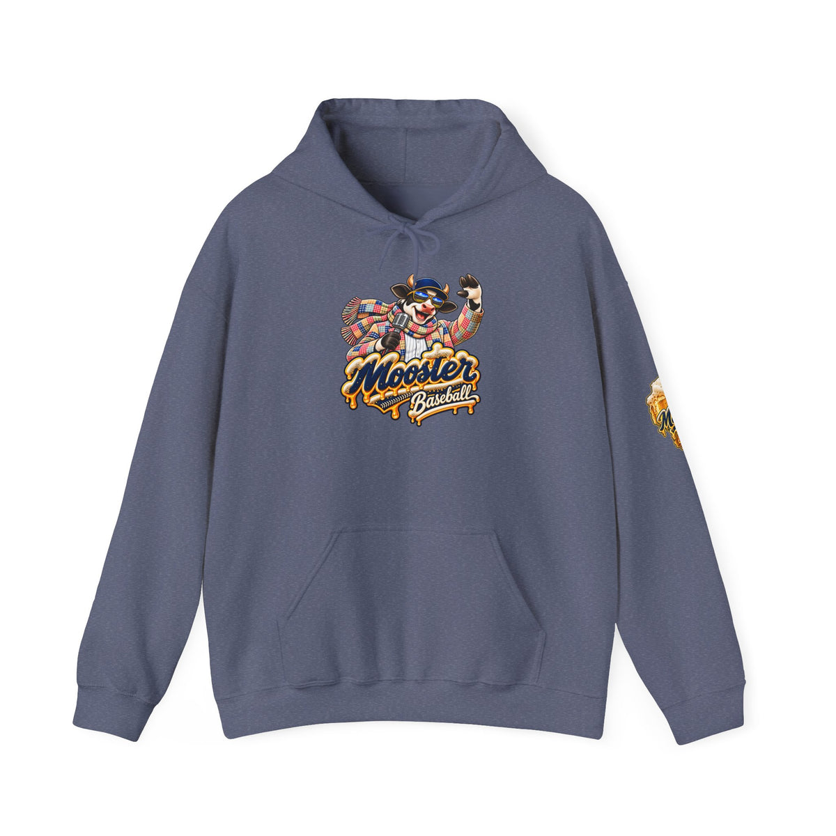Mooster Baseball Moo Crew Graphic Hoodie