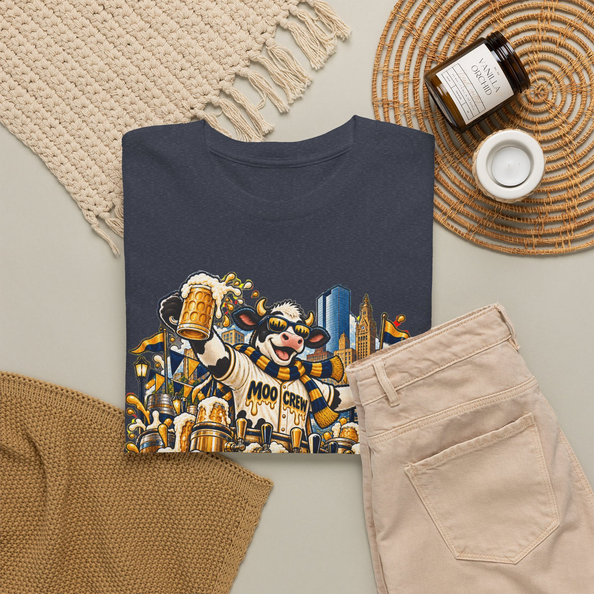 Moo Crew Endless Beer Milwaukee Graphic Tee