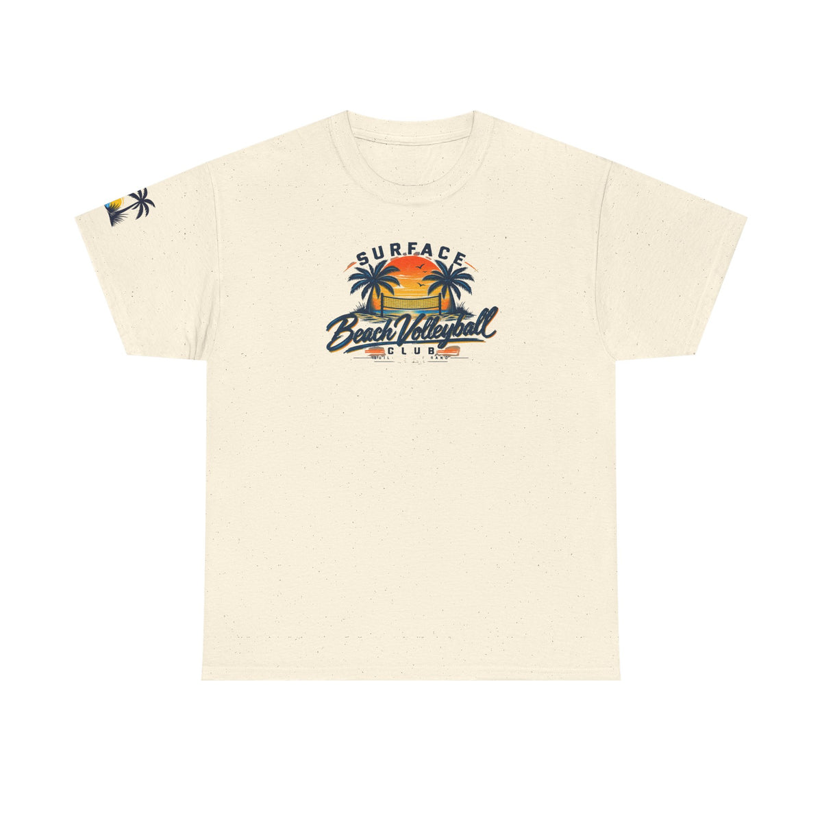 Beach Vibes T-Shirt — "Beach Life" Sunset Palm Graphic Tee