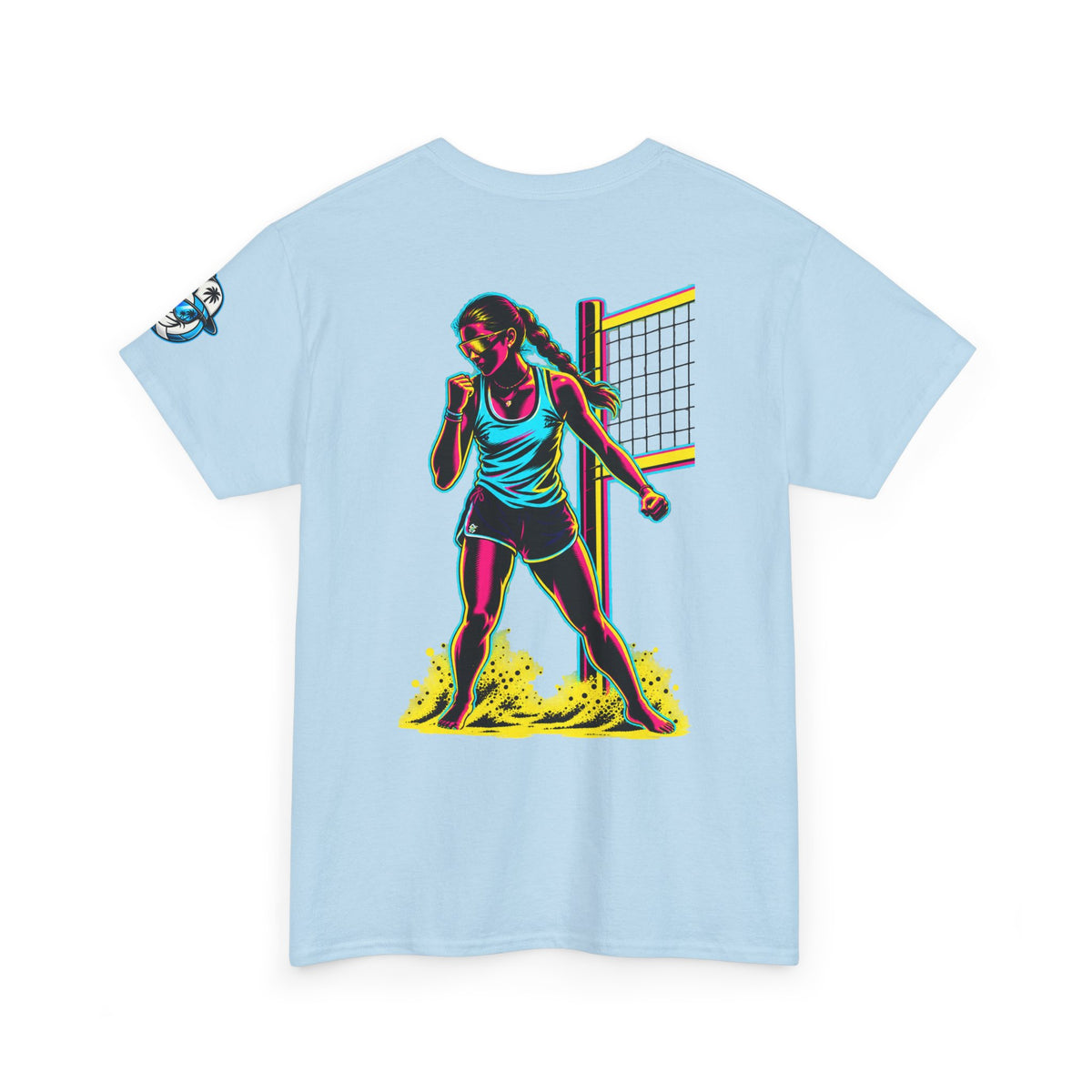 Beach Volleyball Tee — "Surface" Club Graphic T-Shirt