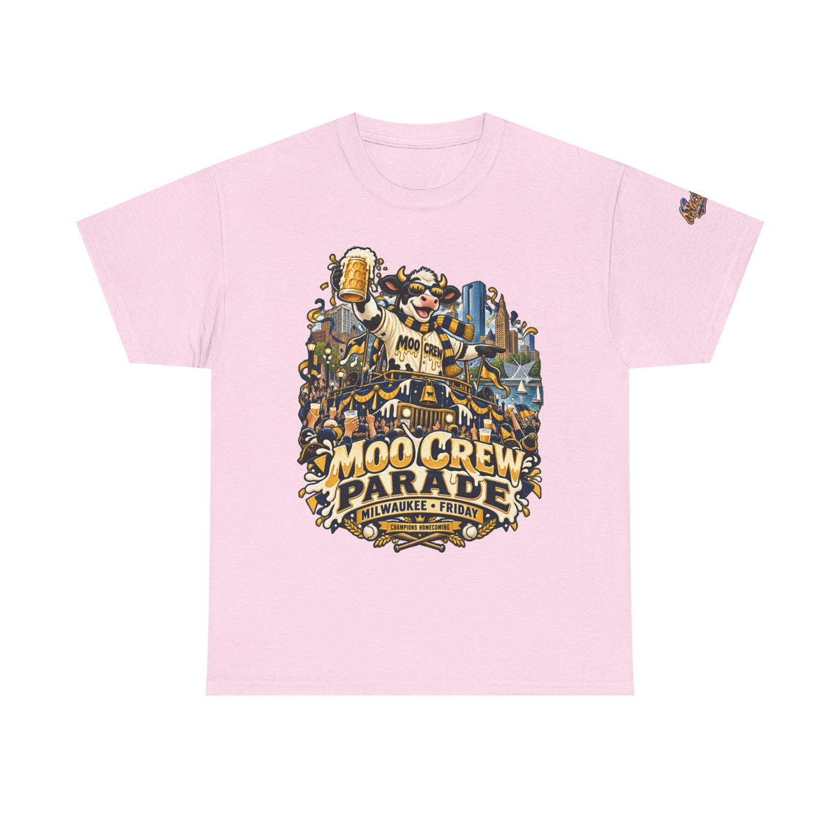 Moo Crew Parade Milwaukee Friday Graphic Tee