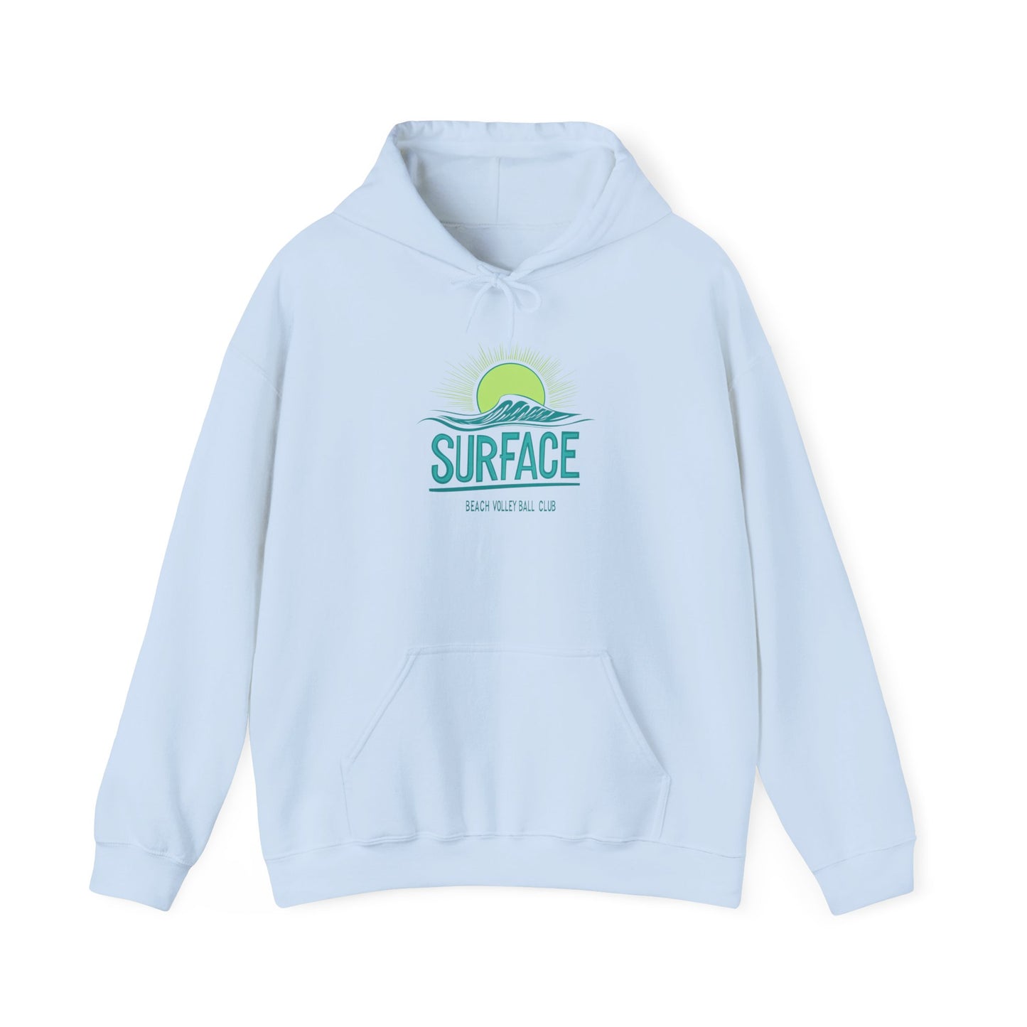 Surf 'Surface' Hoodie – Retro Wave Beach Pullover