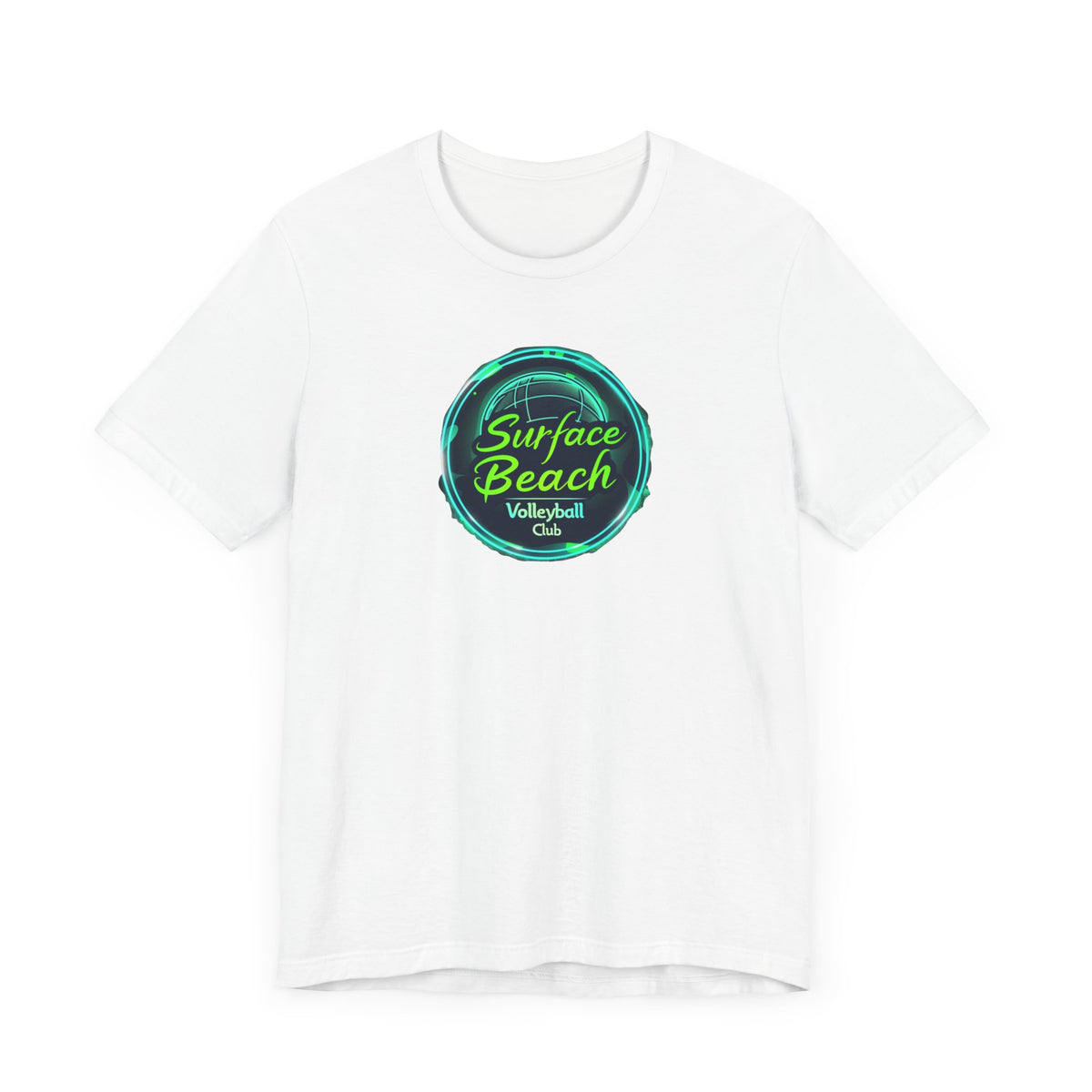 Icon Surface Beach Volleyball Unisex Jersey Short Sleeve Tee