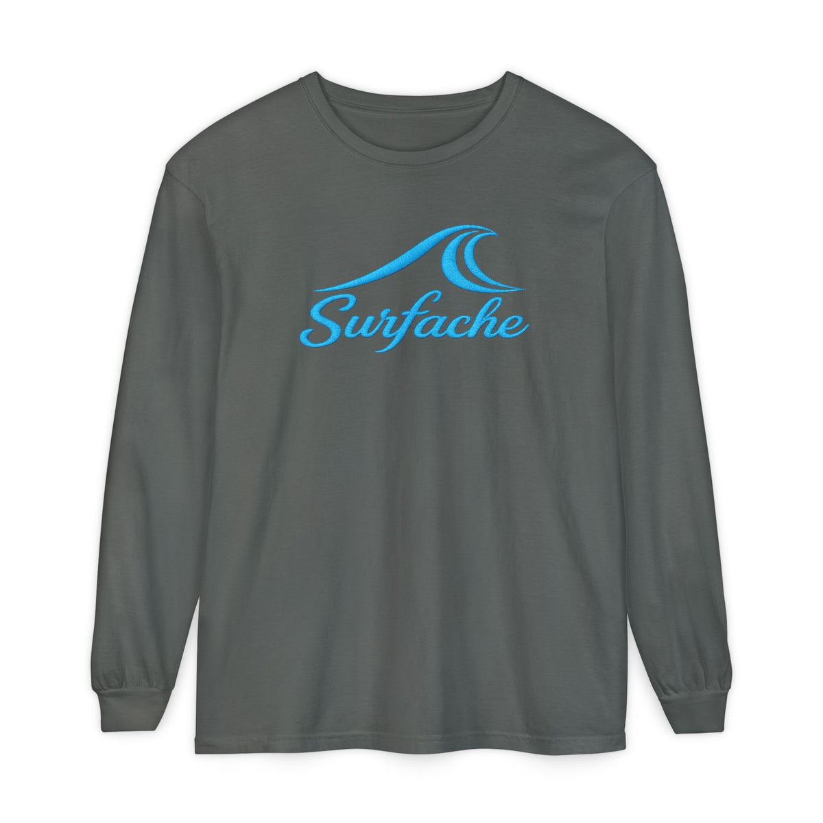 Surfache Wave Long Sleeve Tee — Beach Vibes Graphic T-Shirt