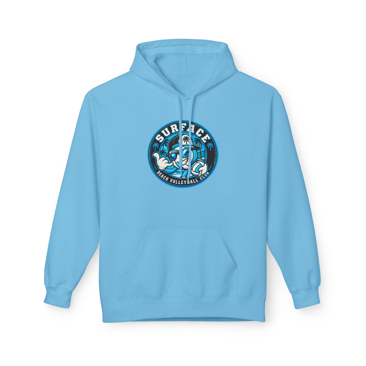 Surface Beach Volleyball Hoodie — Graphic Pullover