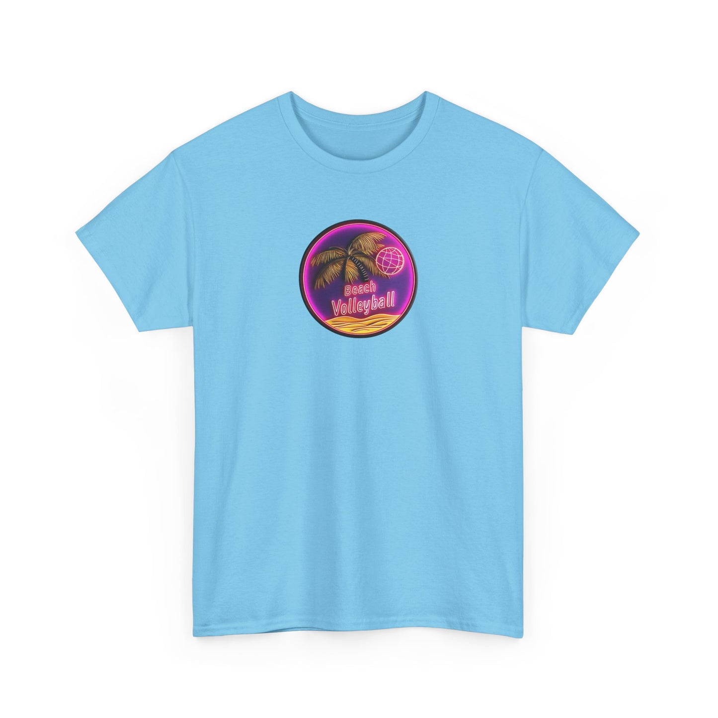 Beach Volleyball Unisex Heavy Cotton Tee