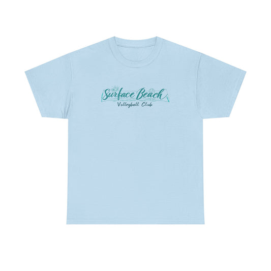 Beach Player Volleyball Tee — Surface Beach Club Graphic T-Shirt