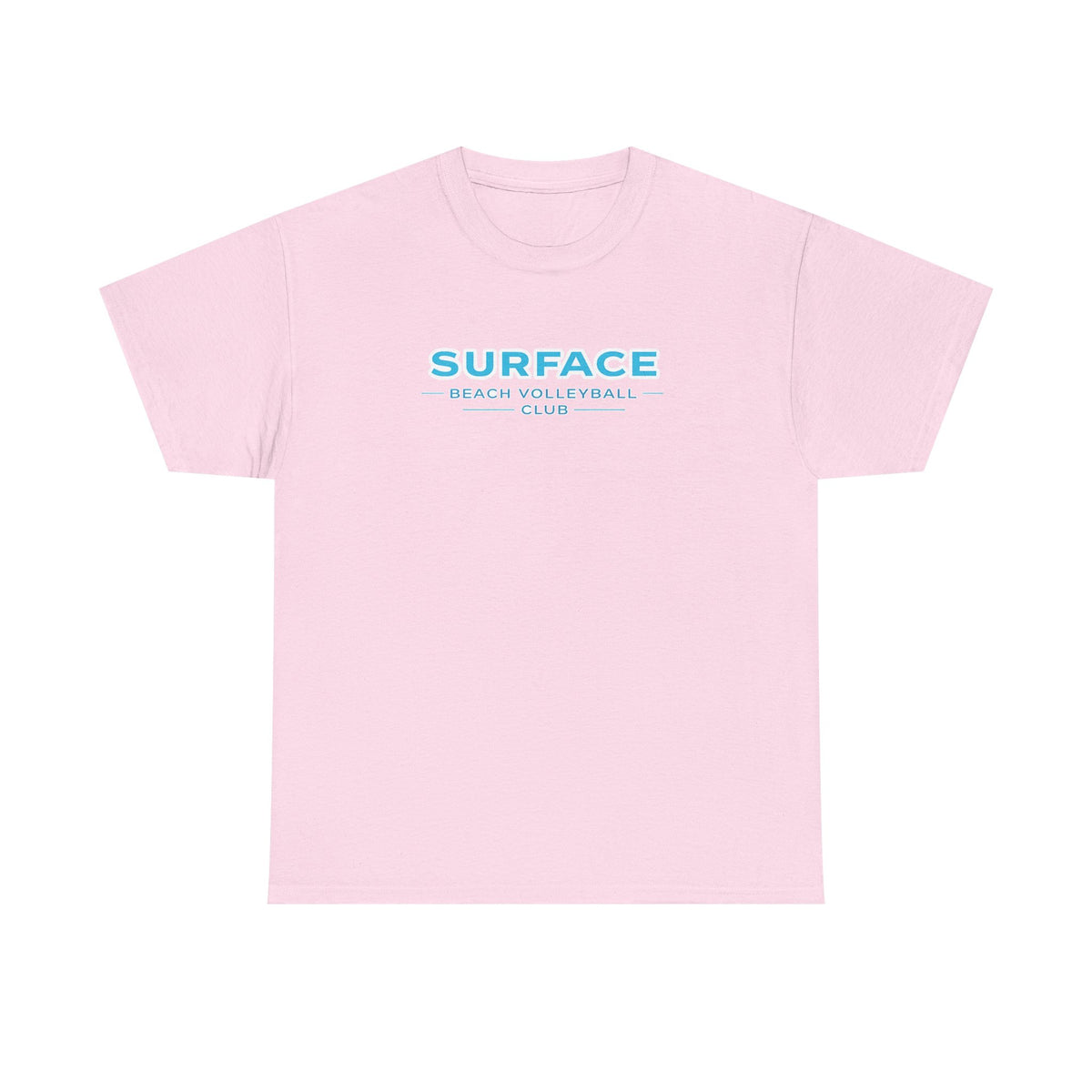 Surface Beach Volleyball Club T-Shirt — Coastal Sunset Volley Tee