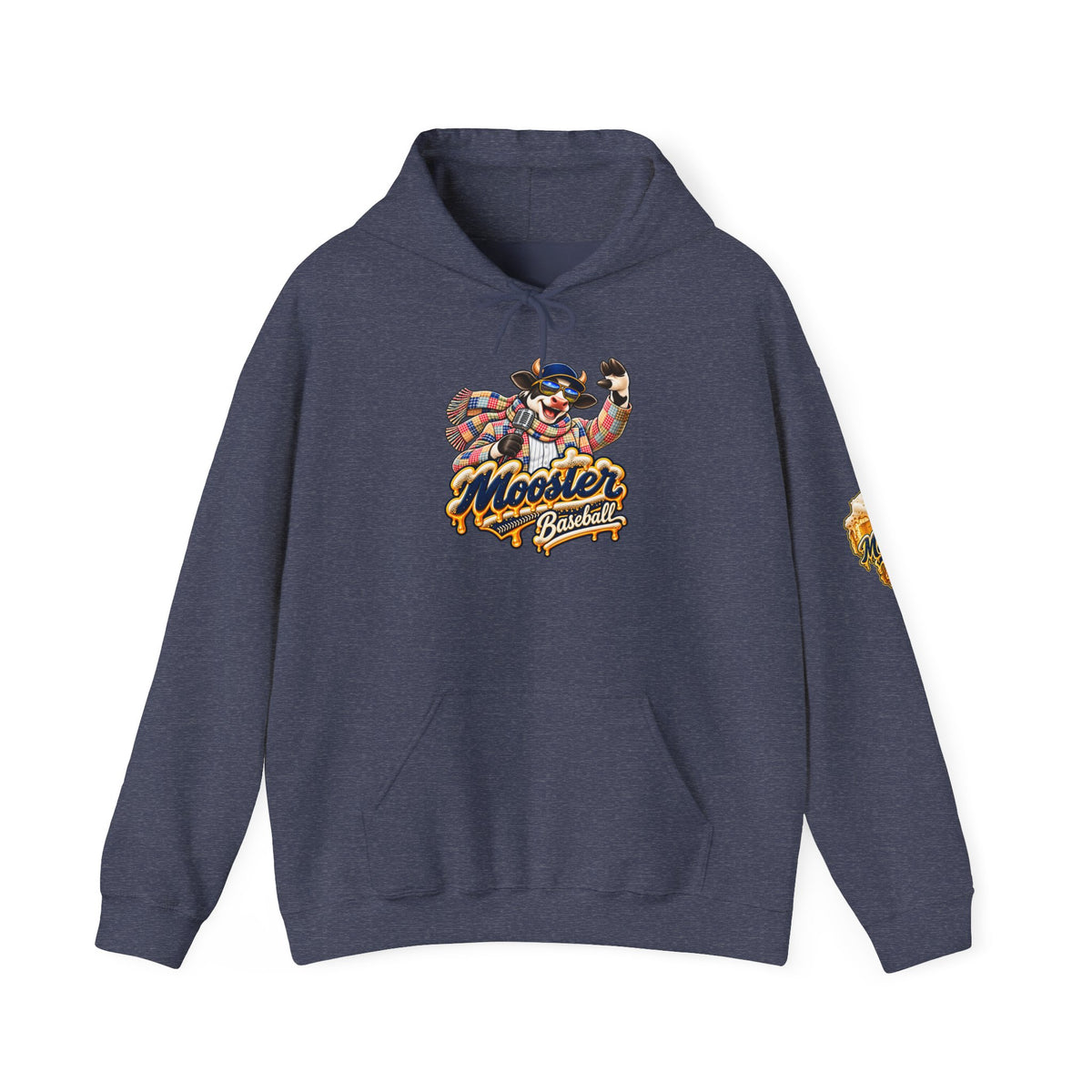 Mooster Baseball Moo Crew Graphic Hoodie