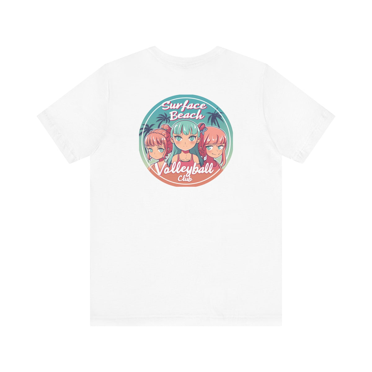 2024 Mascot Icon Surface Beach Volleyball Club Unisex Jersey Short Sleeve Tee