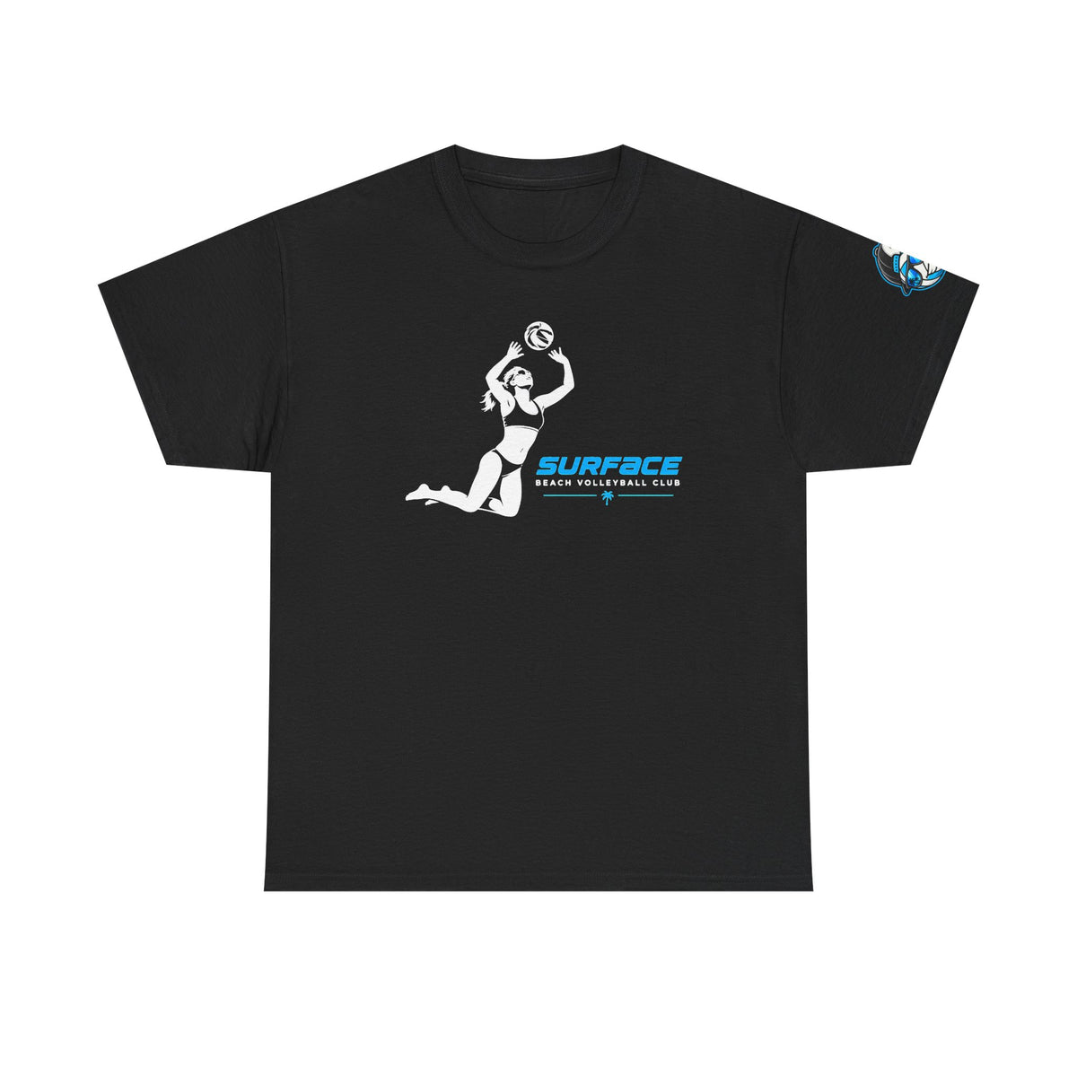 Surface Beach Volleyball Club T-Shirt — Retro Beach Volleyball
