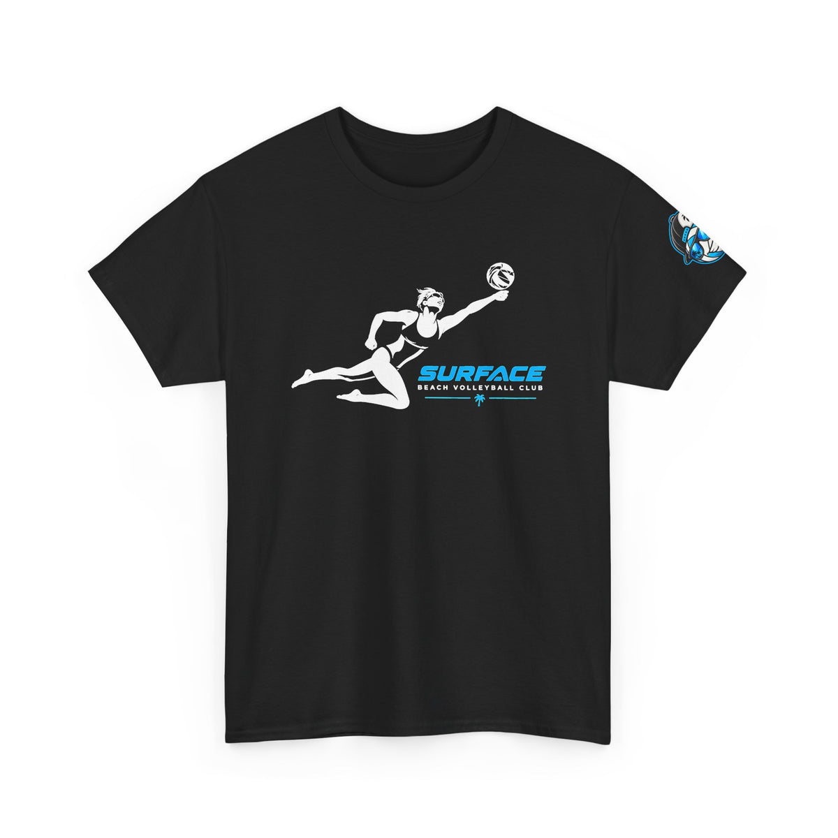 Surface Beach Volleyball Club T-Shirt — Retro Beach Volleyball
