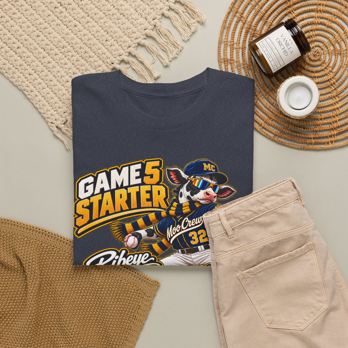 Moo Crew Game 5 Starter Baseball T-Shirt – Moooserowski