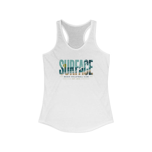 Surface Beach Volleyball Club Women's Racerback Tank - Beach Vibes