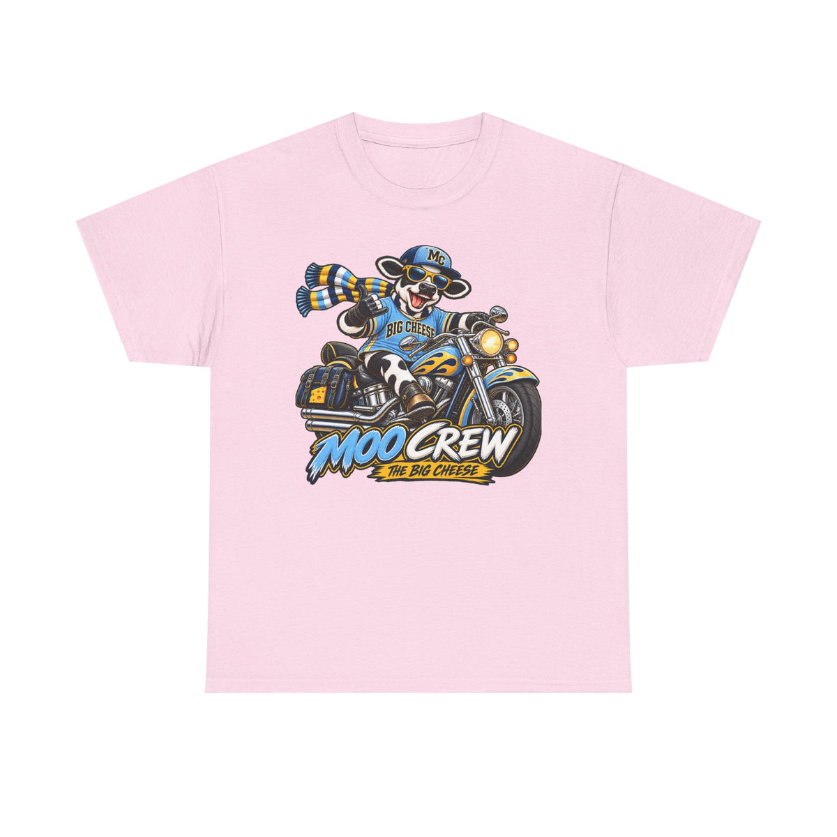 Moo Crew The Big Cheese Retro WI Teams Graphic Tee