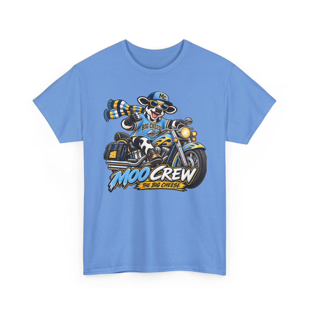 Moo Crew The Big Cheese Retro WI Teams Graphic Tee