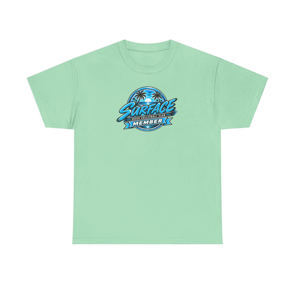 Surface Member T-Shirt — Retro Beach Surf Logo Tee