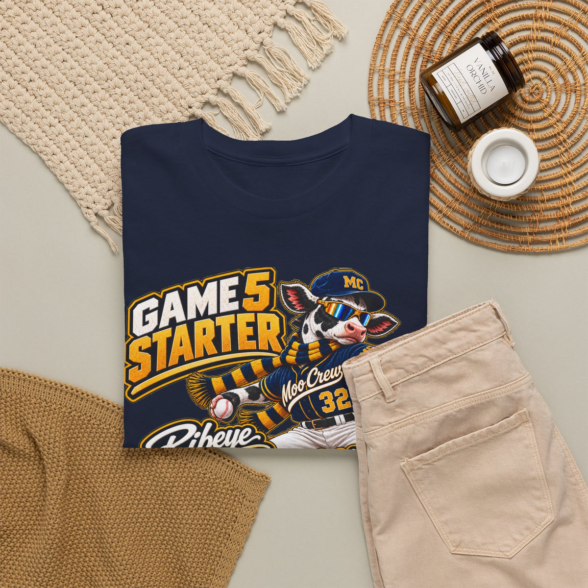 Moo Crew Game 5 Starter Baseball T-Shirt – Moooserowski