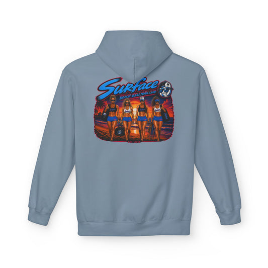 Surface Beach Volleyball Hoodie —Sunset Nights Pullover