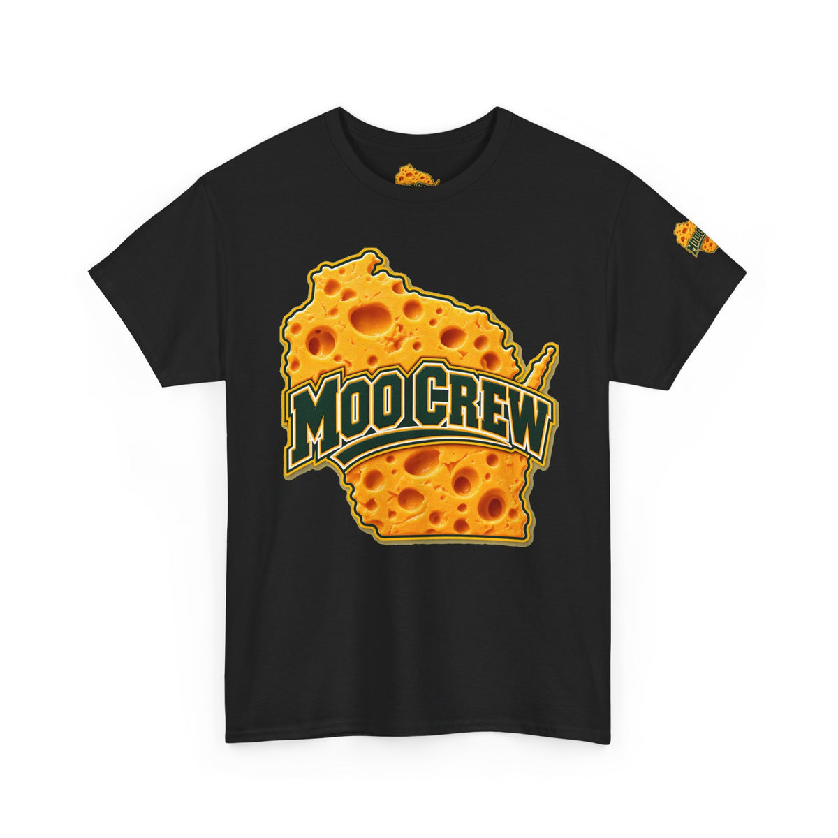 Moo Crew Cheese State Graphic T-Shirt