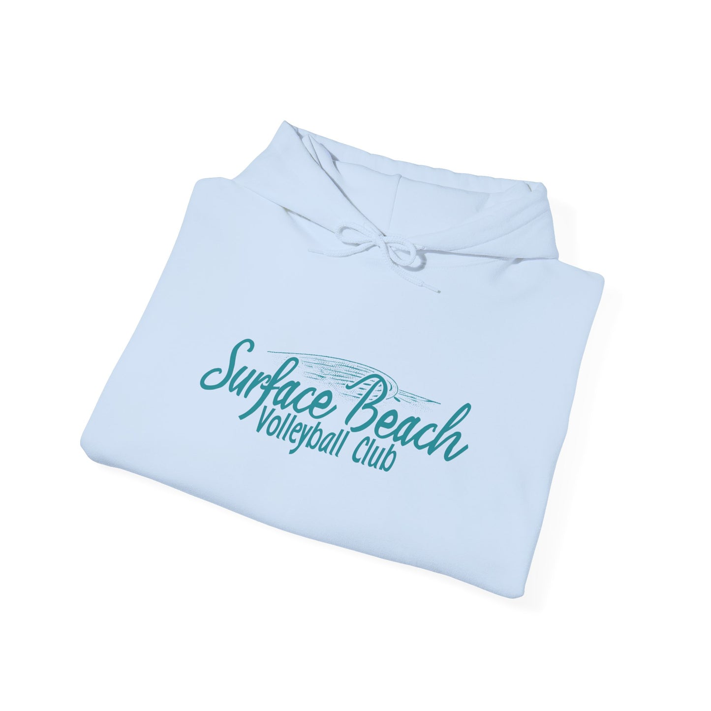 “Partners” Surface Beach Volleyball Club Unisex Heavy Blend™ Hooded Sweatshirt