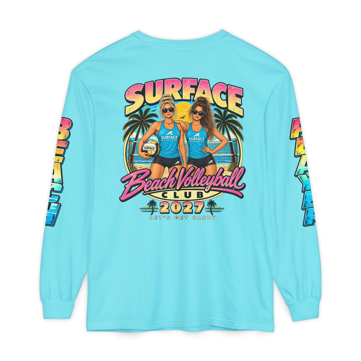 Surface Beach Volleyball Club 2027 Long Sleeve Tee