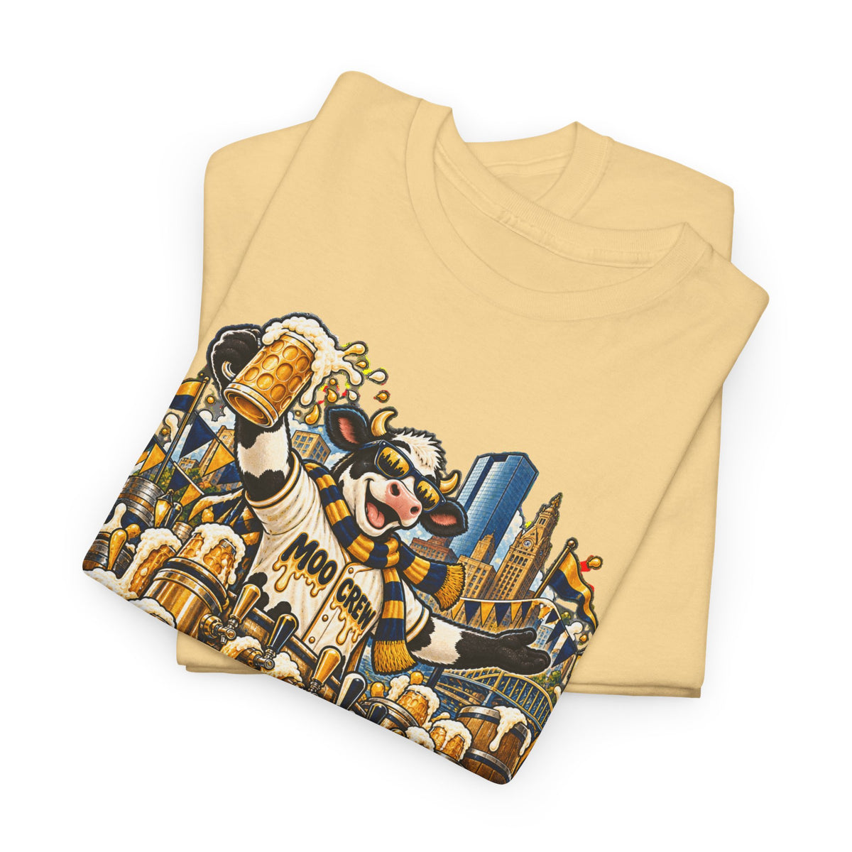Moo Crew Endless Beer Milwaukee Graphic Tee