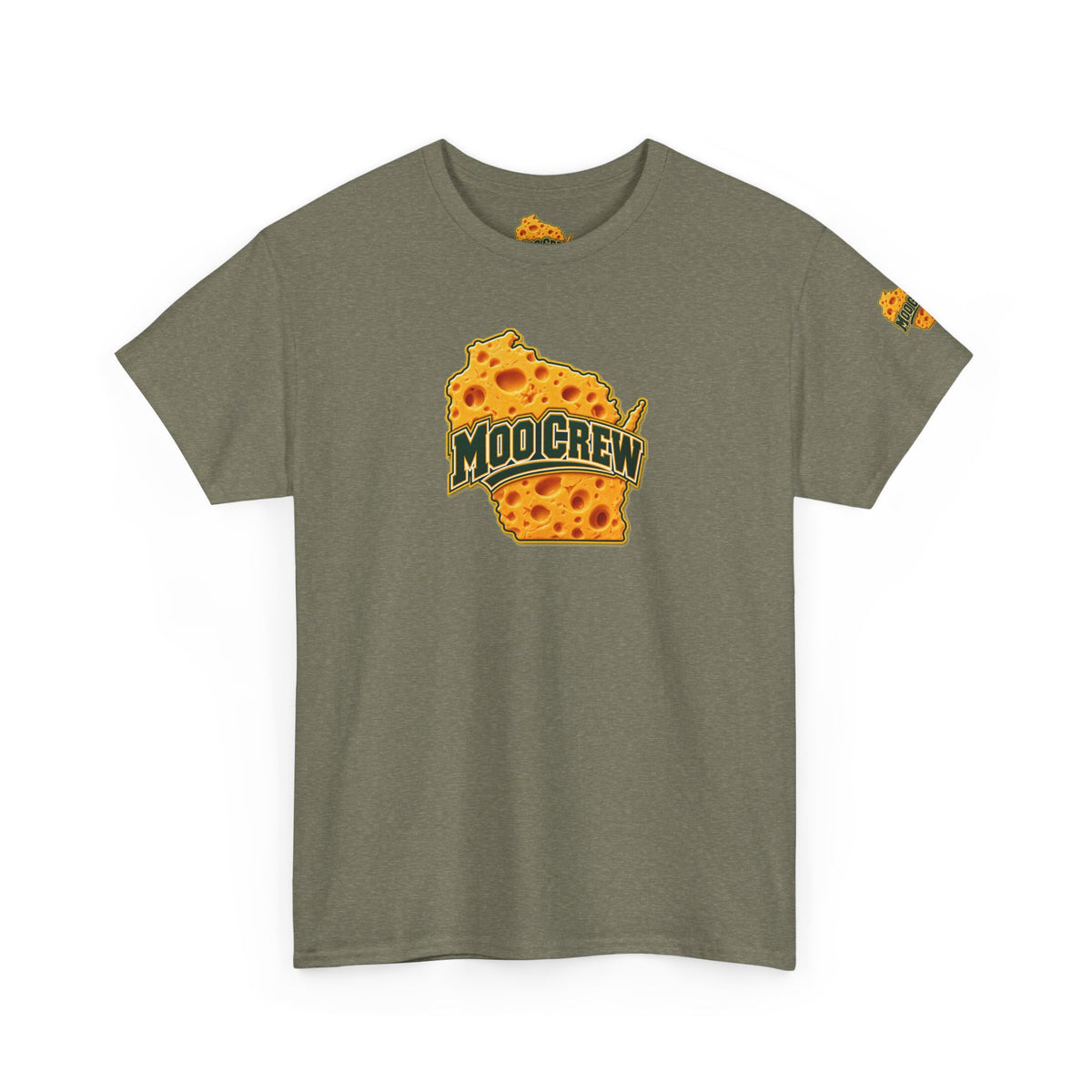 Moo Crew Cheese State Graphic T-Shirt
