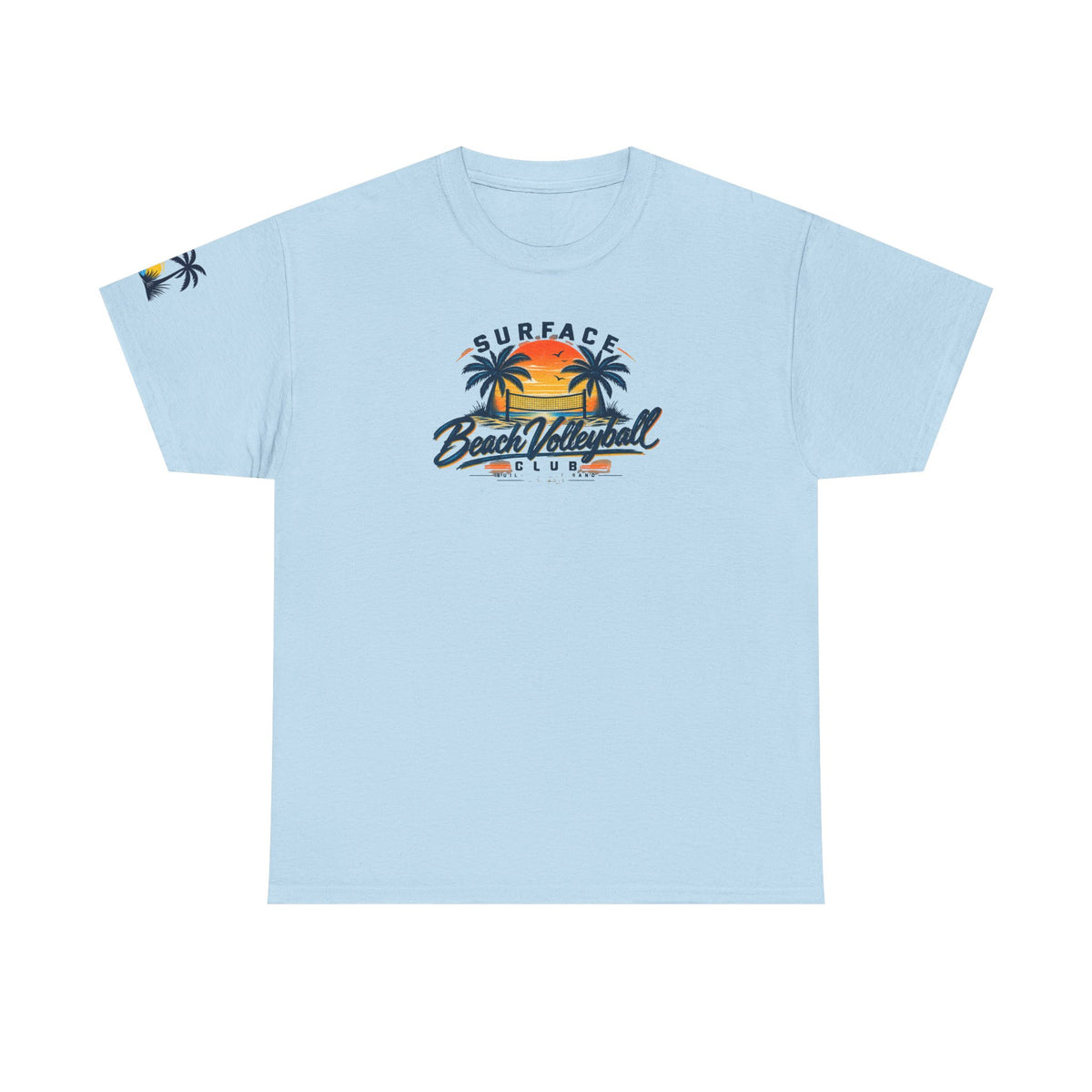 Beach Vibes T-Shirt — "Beach Life" Sunset Palm Graphic Tee