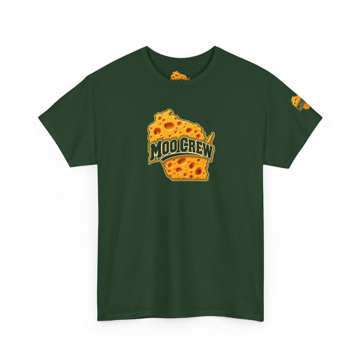 Moo Crew Cheese State Graphic T-Shirt