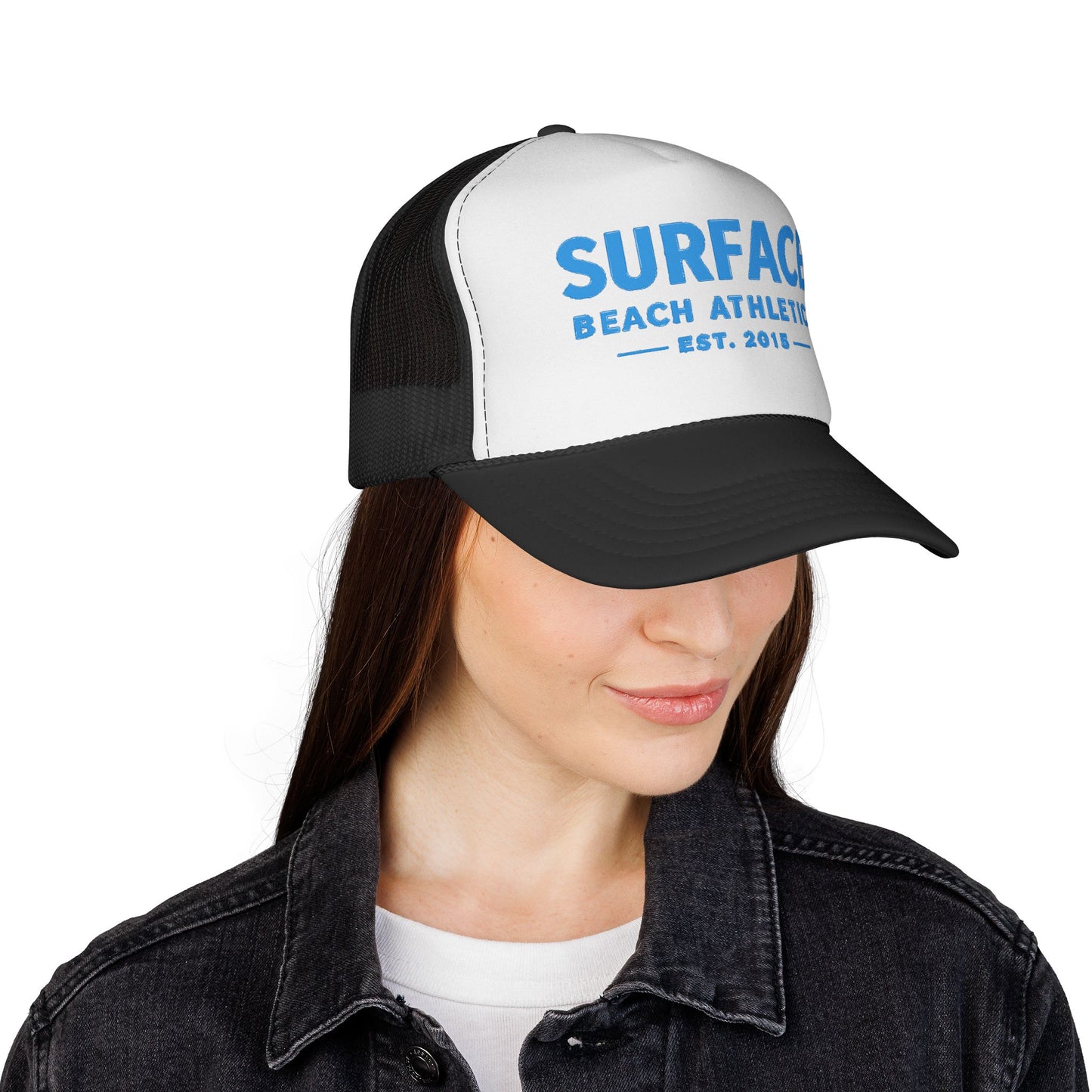 Surface Beach Athletics trucker cap | Surf Logo Trucker Hat, Est. 2015