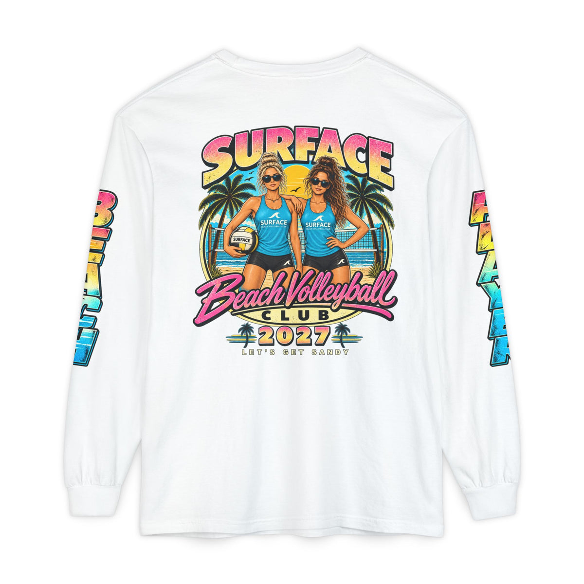 Surface Beach Volleyball Club 2027 Long Sleeve Tee