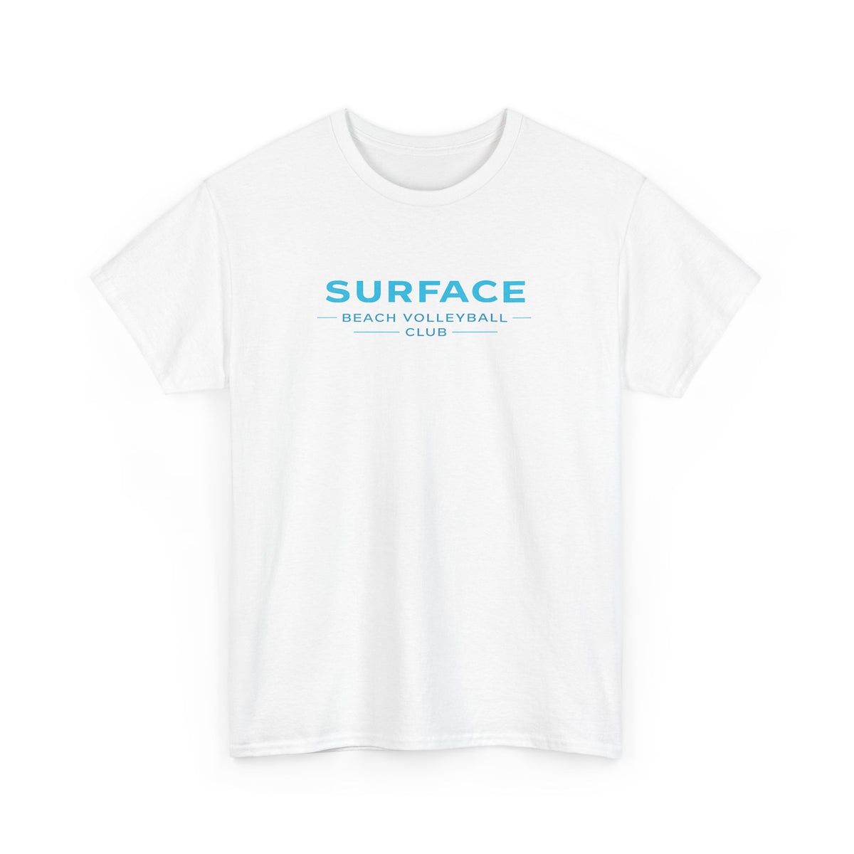 Surface Beach Volleyball Club T-Shirt — Coastal Sunset Volley Tee