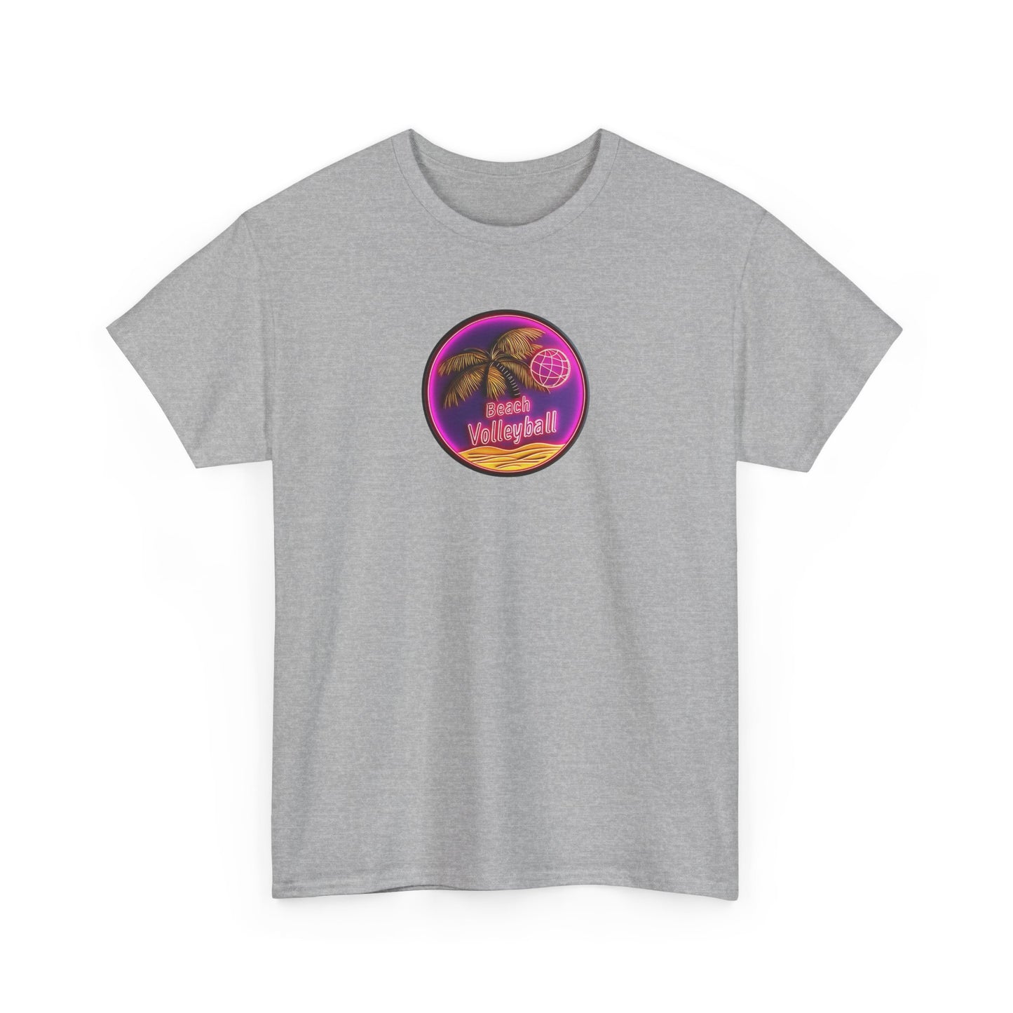 Beach Volleyball Unisex Heavy Cotton Tee