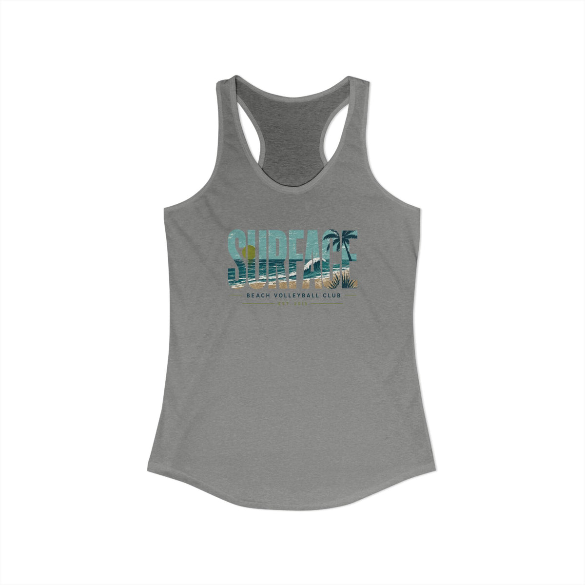 Surface Beach Volleyball Club Women's Racerback Tank - Beach Vibes