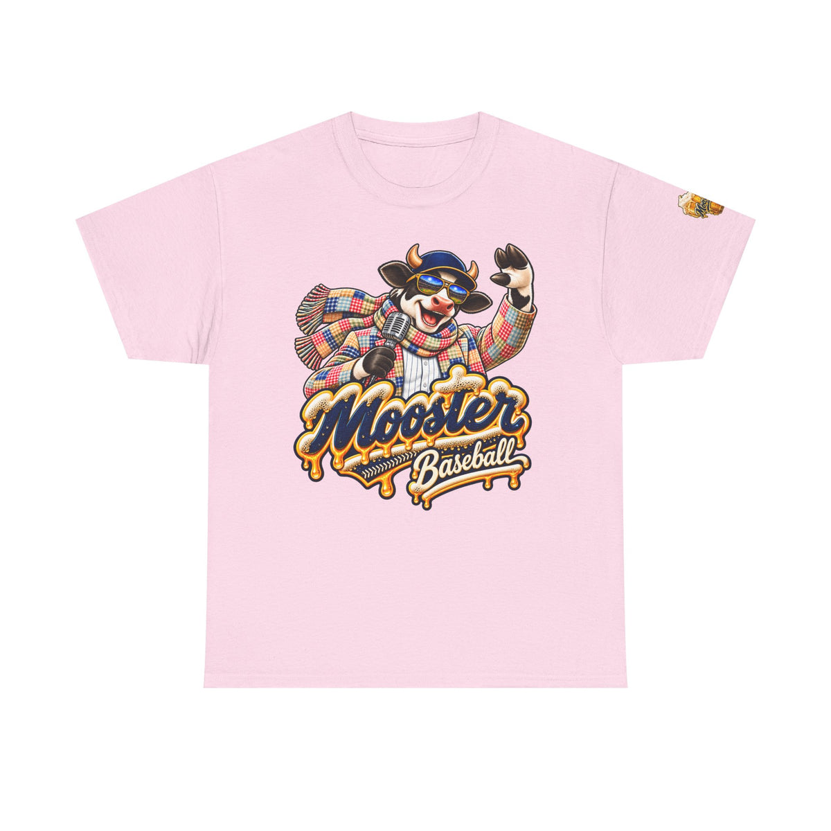 Mooster Baseball Mascot T-Shirt