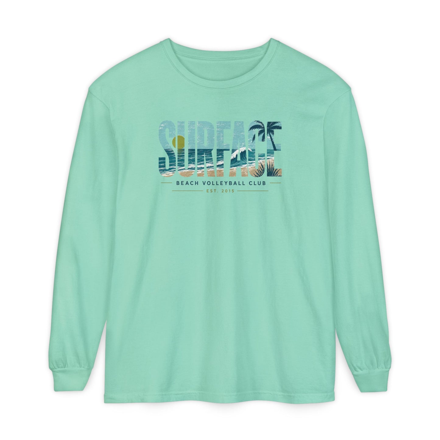 Surfside Beach Volleyball Club Long Sleeve Tee
