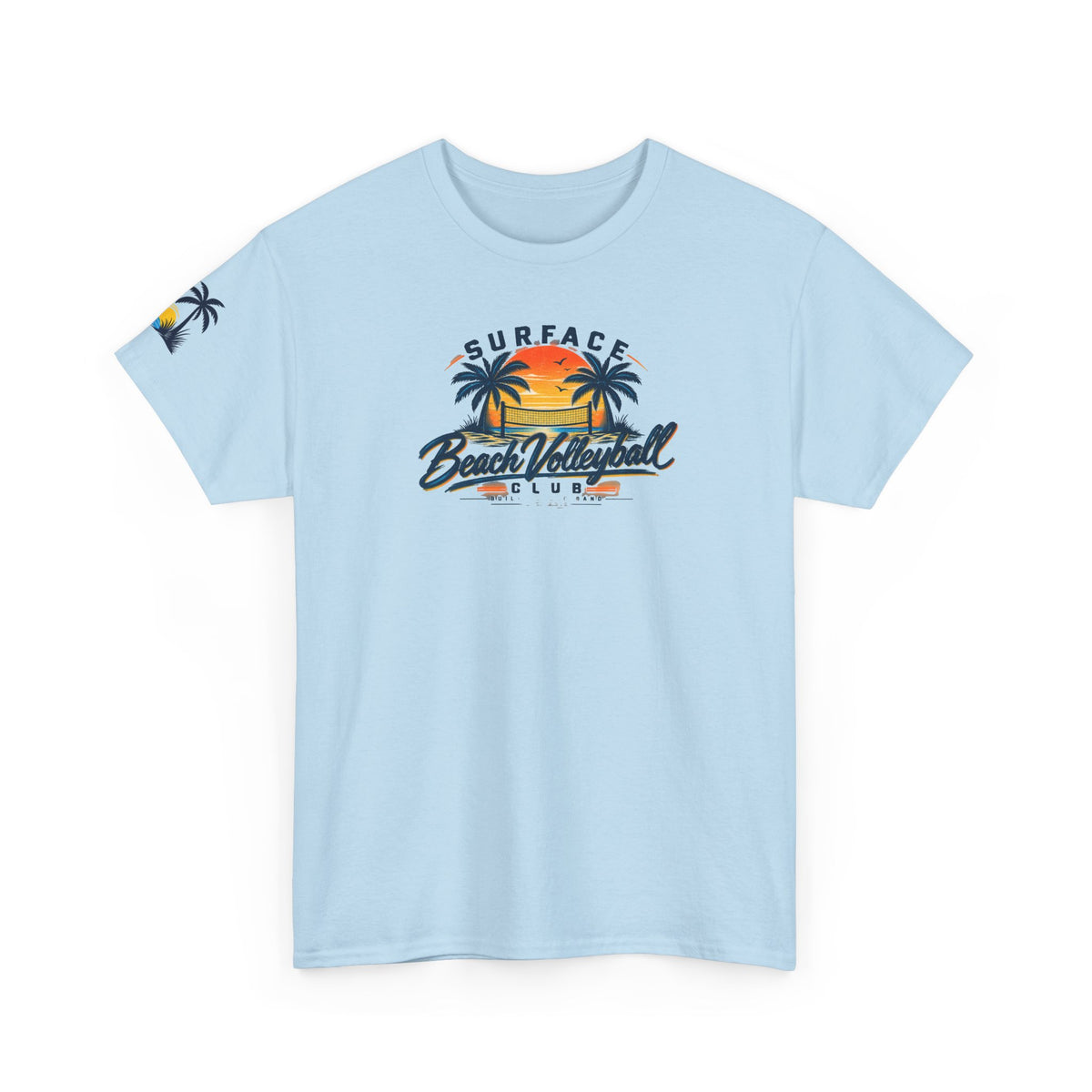 Beach Vibes T-Shirt — "Beach Life" Sunset Palm Graphic Tee