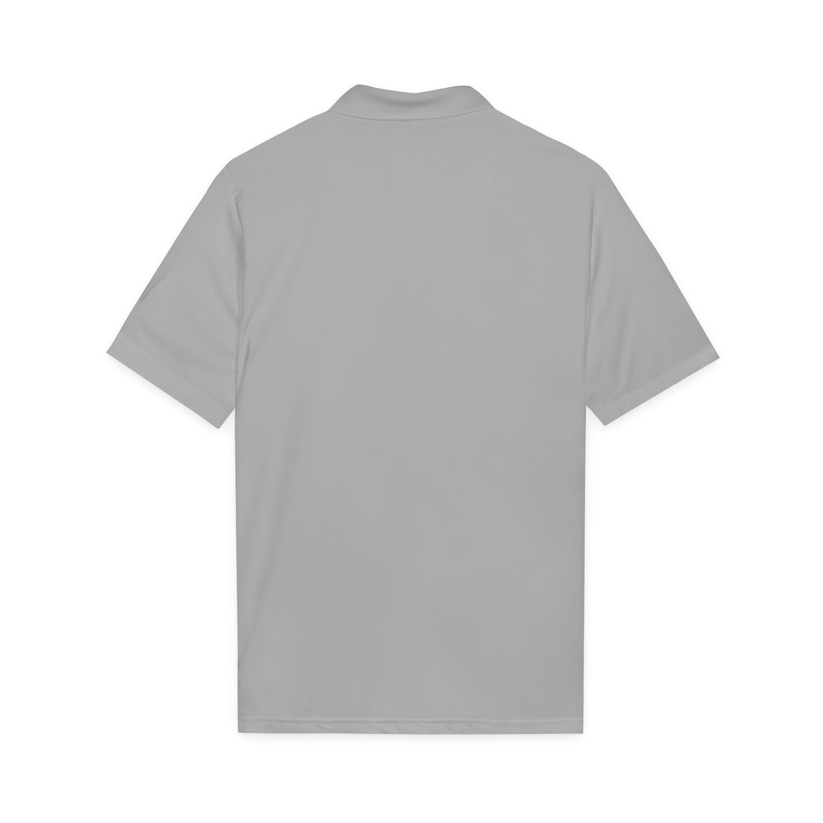 Surfache Men's Performance Polo with Blue Wave Logo — Sporty Golf Shirt